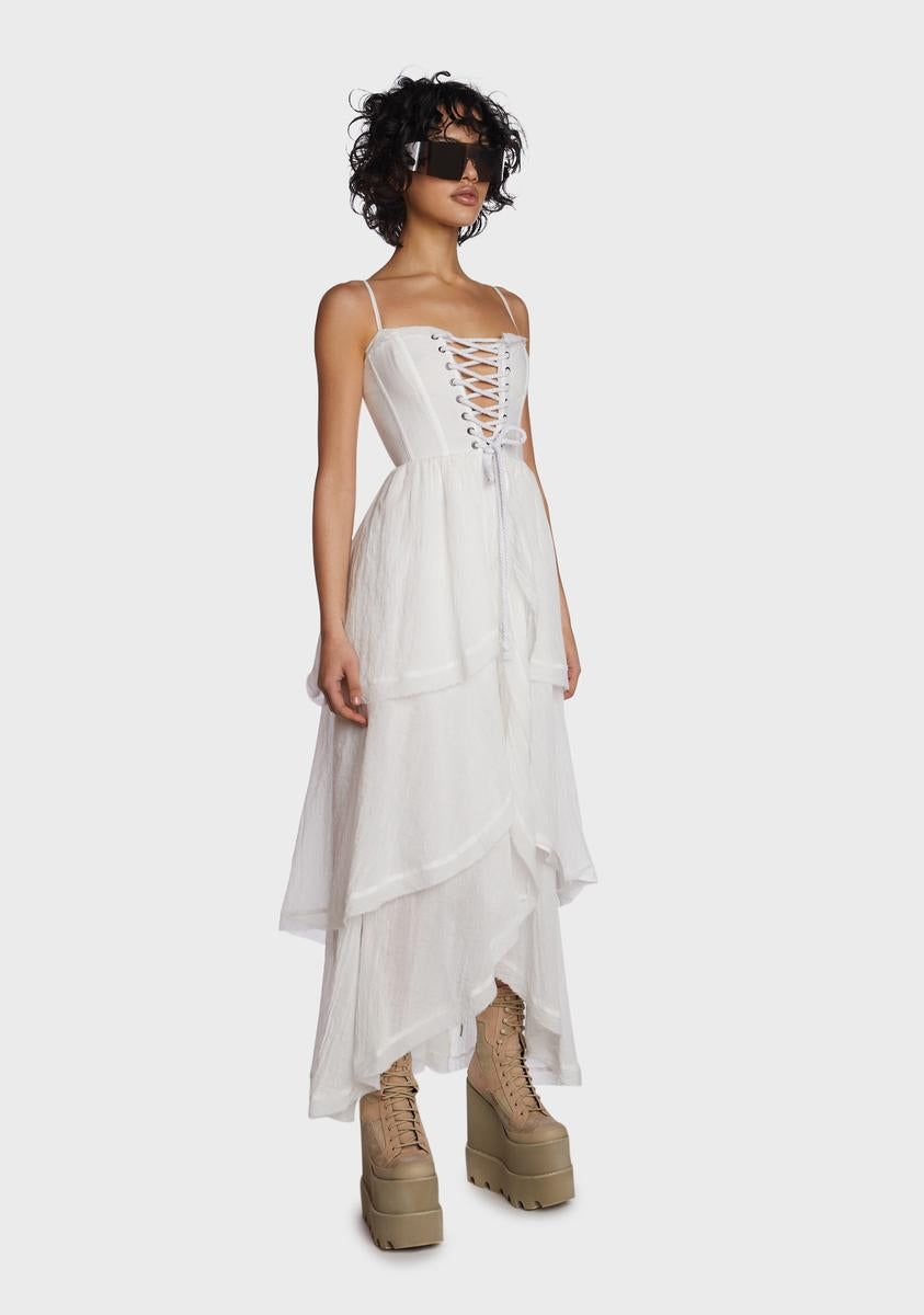 Echo Maxi Corset Top sold by Dolls Kill product image thumbnail 5