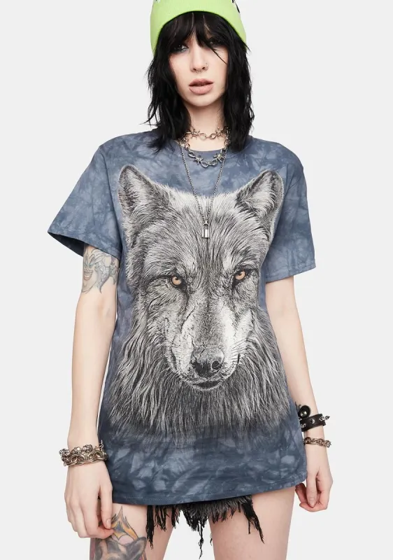 Warrior Wolf Graphic Tee sold by Dolls Kill