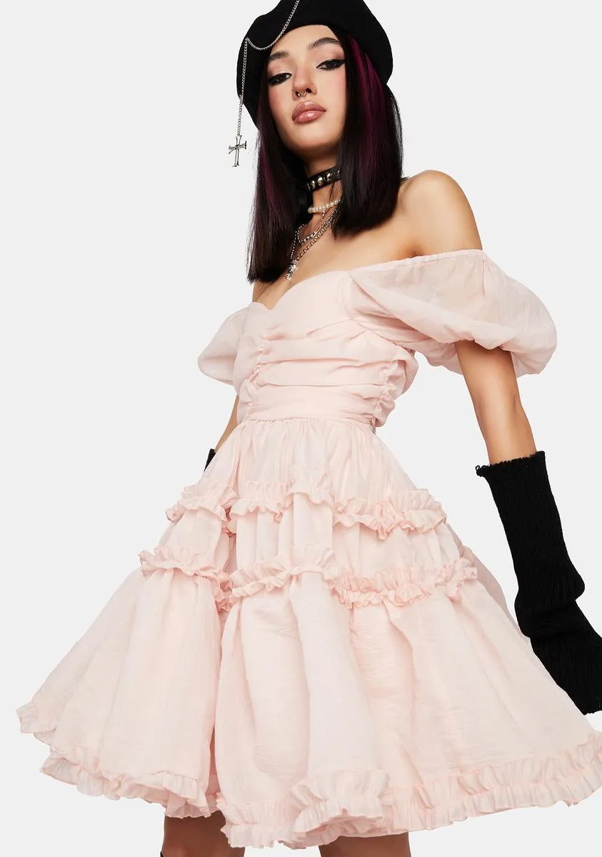 Lillia Ruffle Mini Dress sold by Dolls Kill product image thumbnail 2