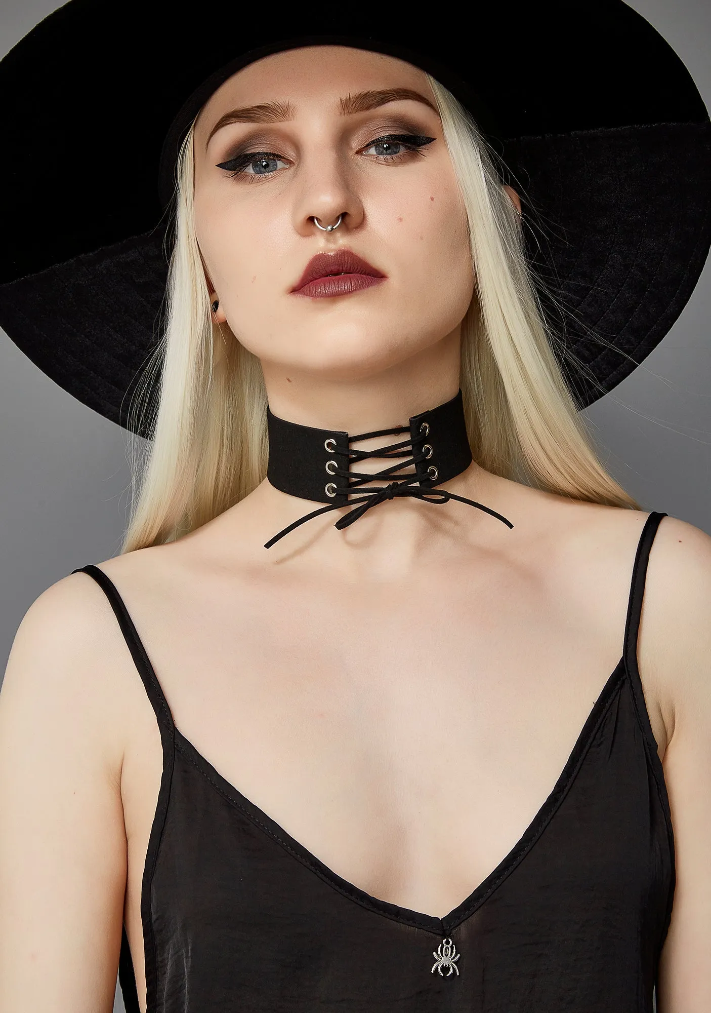 Death Wish Slip Dress sold by Dolls Kill product image thumbnail 3