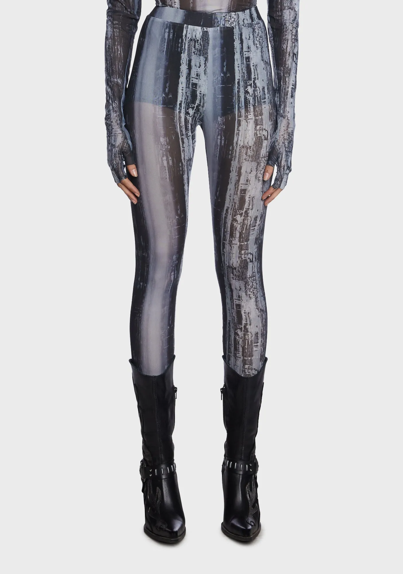 Post Apocalyptic Techwear Leggings sold by Dolls Kill