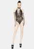 Down For It Plunging Lace Teddy sold by Dolls Kill