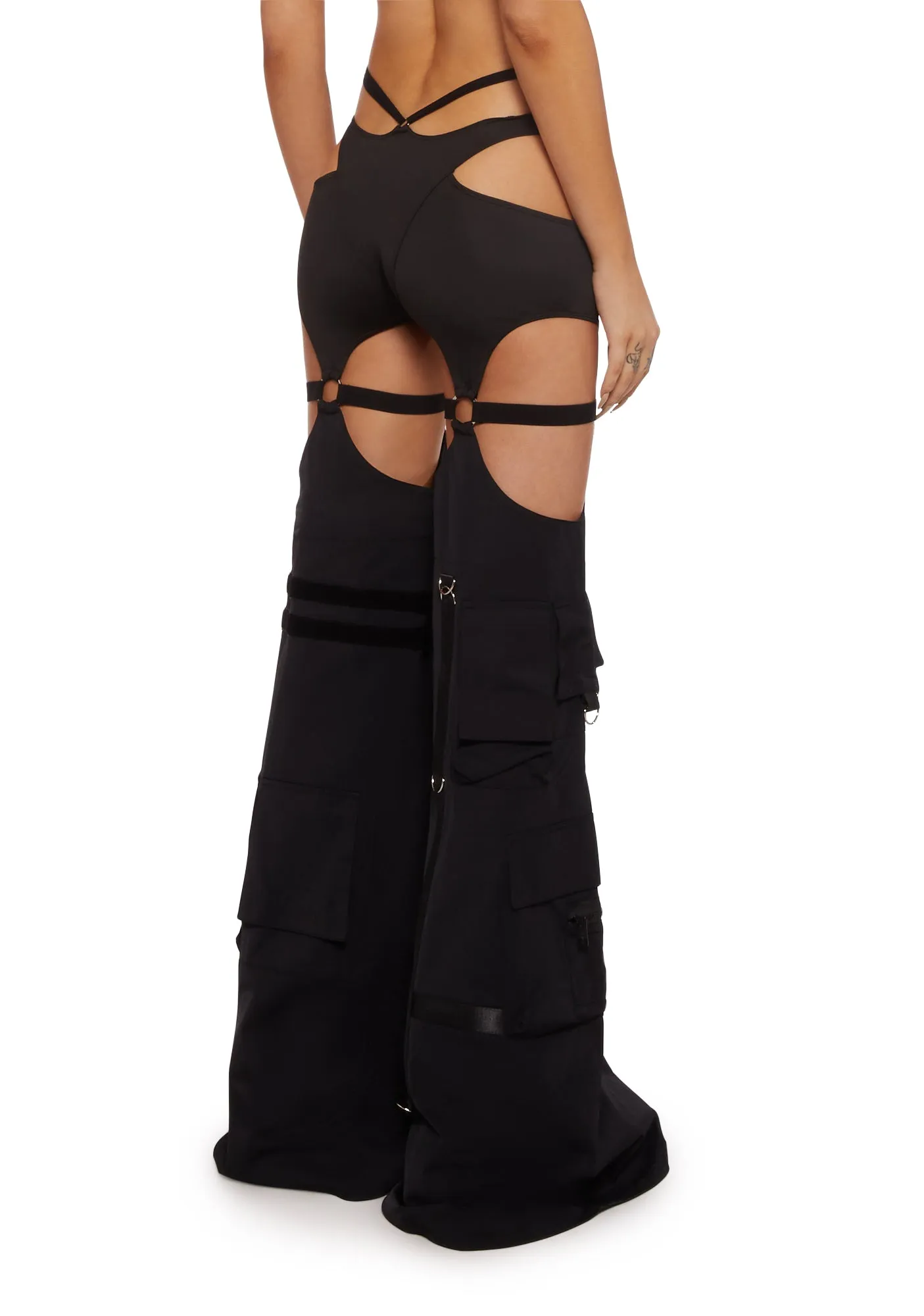 Rave Wide Leg Pants sold by Dolls Kill product image thumbnail 4