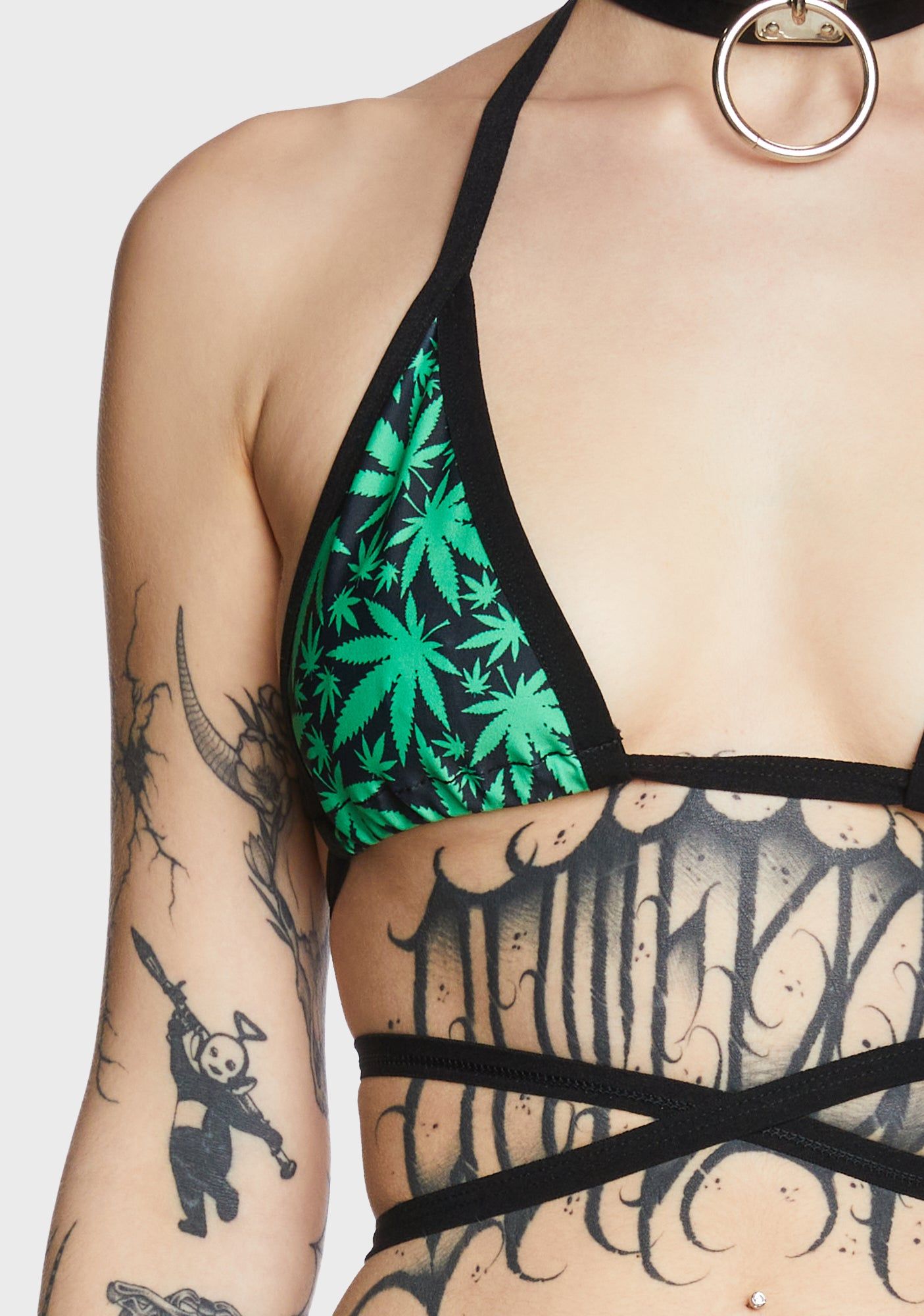 Puff Puff Bikini Top sold by Dolls Kill product image thumbnail 5