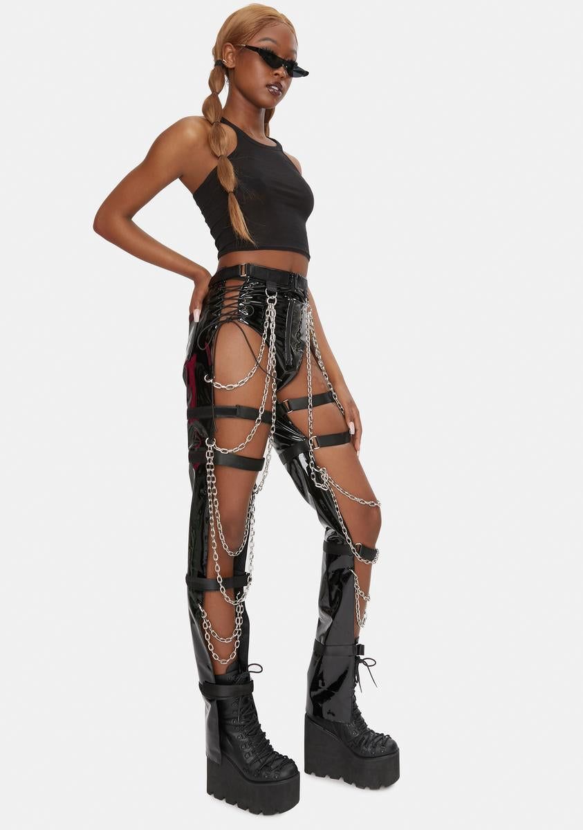 Fetish Chain Pants sold by Dolls Kill product image thumbnail 2