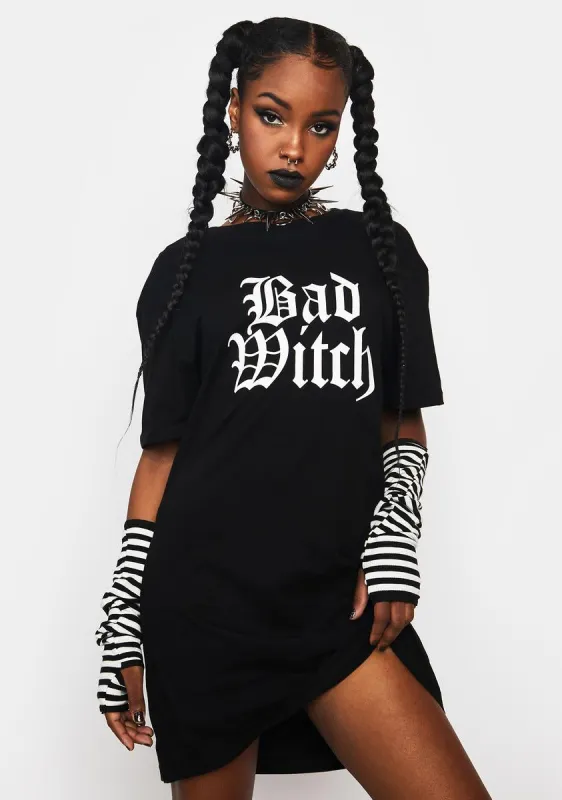 Merry Mayhem Graphic Tee made by Dolls Kill