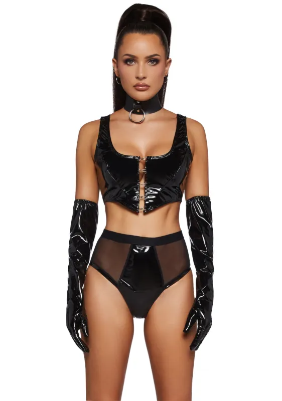 Iconic Glory Lingerie Set sold by Dolls Kill