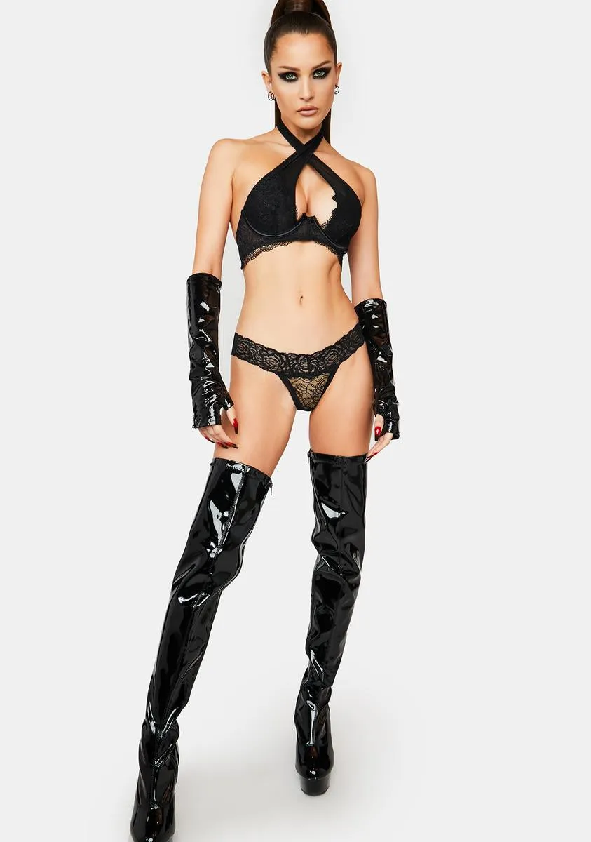 Forever Mine Lace Thong sold by Dolls Kill product image thumbnail 4