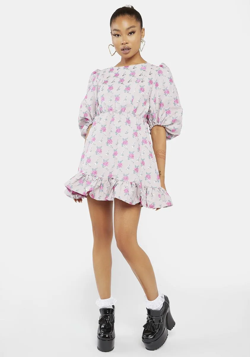 Saiph Jacquard Mini Dress sold by Dolls Kill product image thumbnail 3