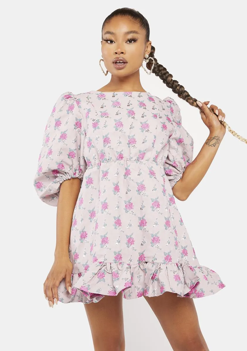 Saiph Jacquard Mini Dress sold by Dolls Kill