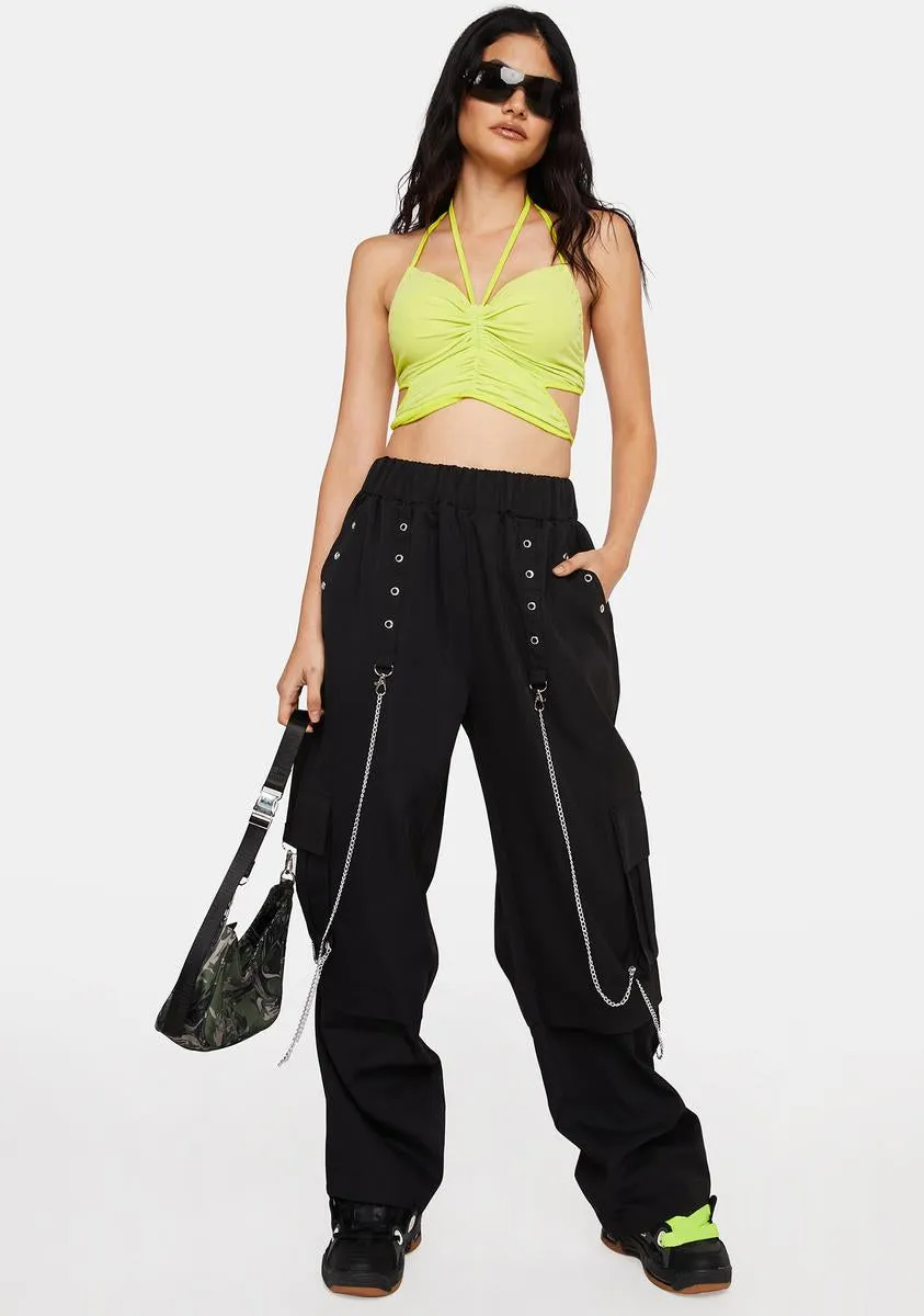 Got Me Thinking Crop Top sold by Dolls Kill product image thumbnail 3