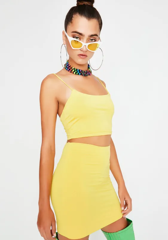 Bee Dangerous Liaisons Bodycon Set sold by Dolls Kill