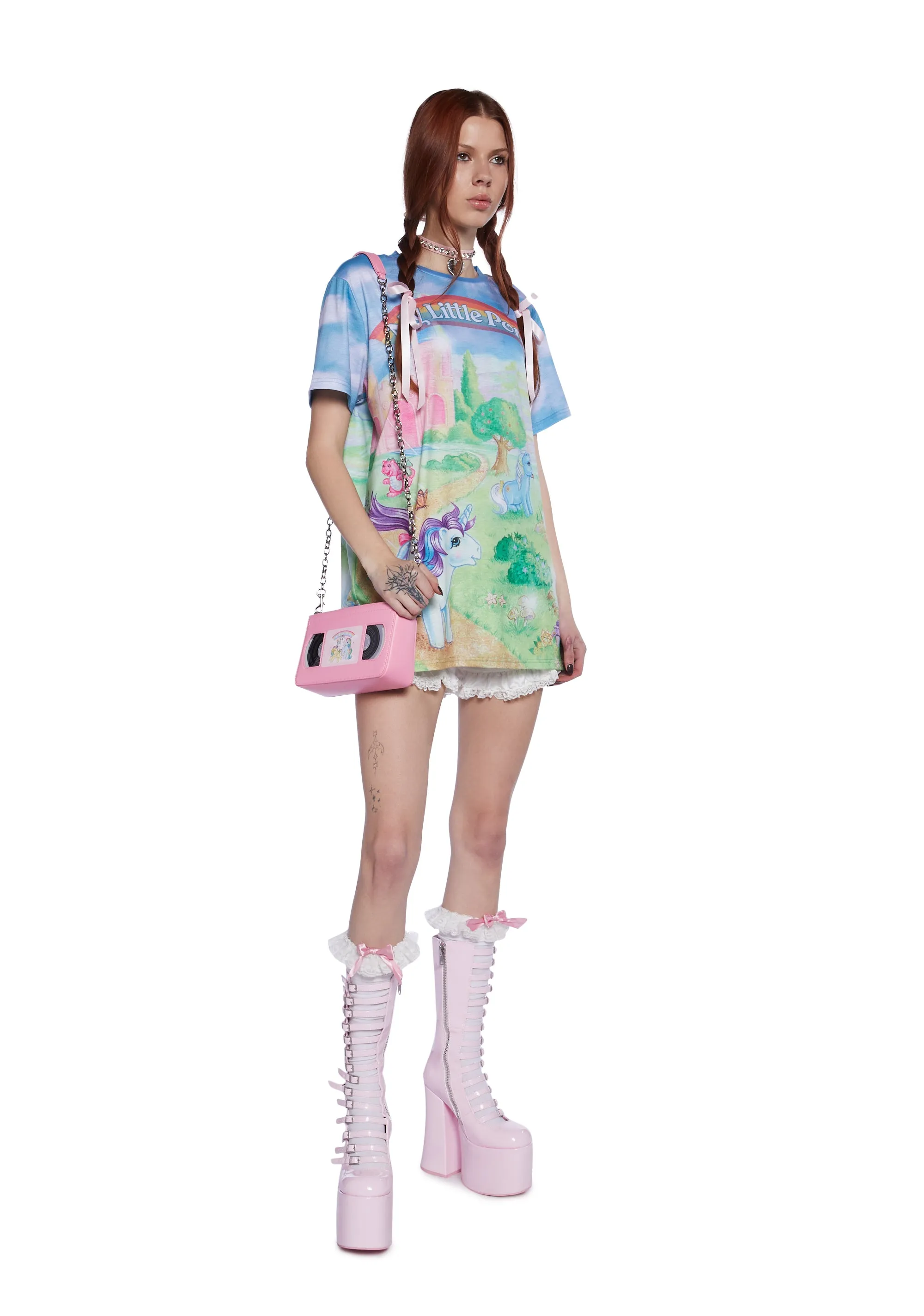 At The Dream Castle Oversized Tee sold by Dolls Kill product image thumbnail 2