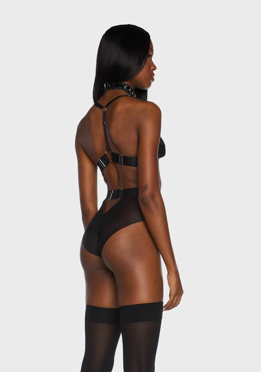 Smokin' Mirrors Mesh Bralette sold by Dolls Kill product image thumbnail 3