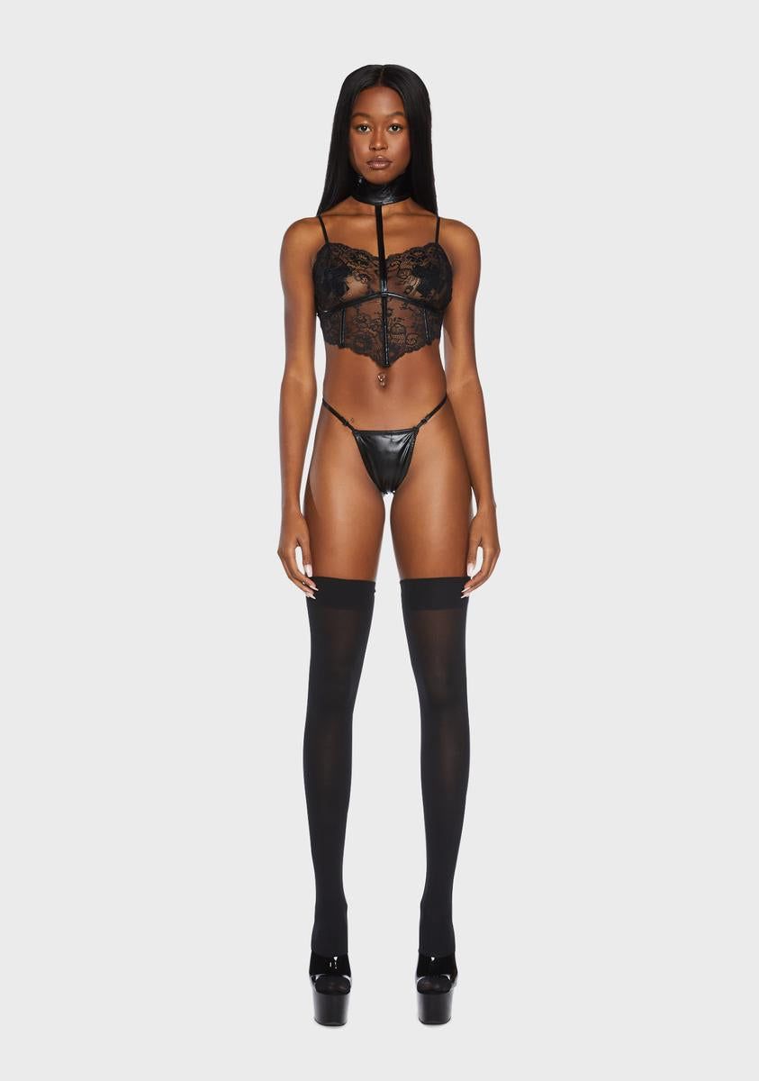 Divine Desire Lingerie Set sold by Dolls Kill