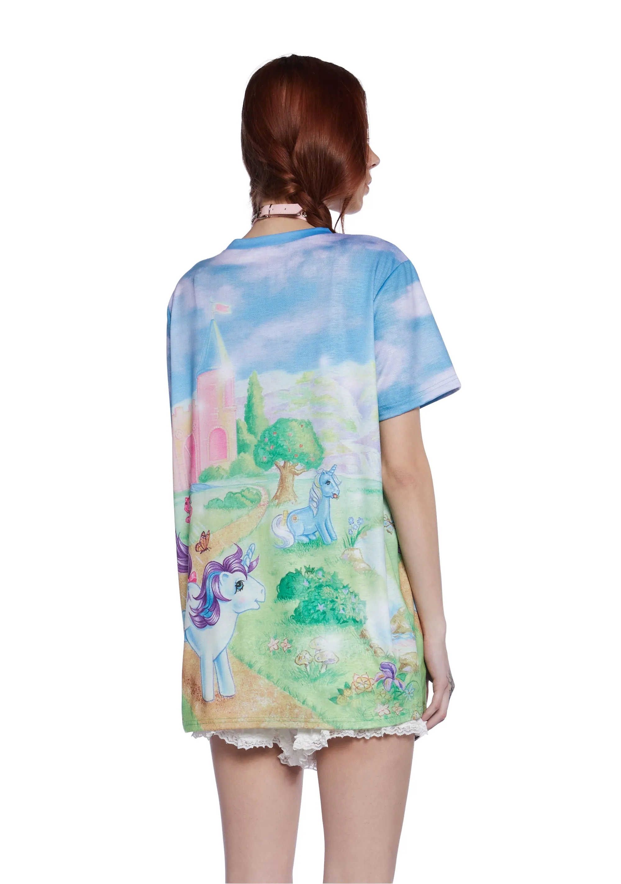 At The Dream Castle Oversized Tee sold by Dolls Kill product image thumbnail 3