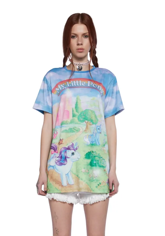 At The Dream Castle Oversized Tee sold by Dolls Kill