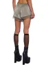 Give Me Up Lace Shorts - Sage sold by Dolls Kill