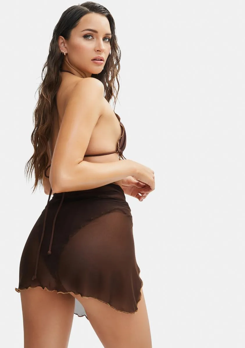 Pao Mesh Sarong sold by Dolls Kill product image thumbnail 4