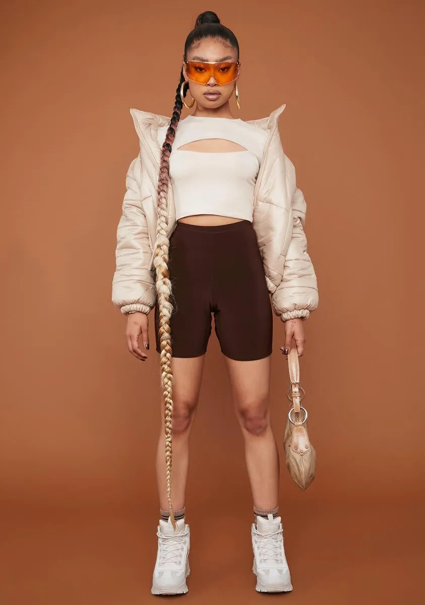 Beginner's Luck Cutout Crop Top sold by Dolls Kill product image thumbnail 3