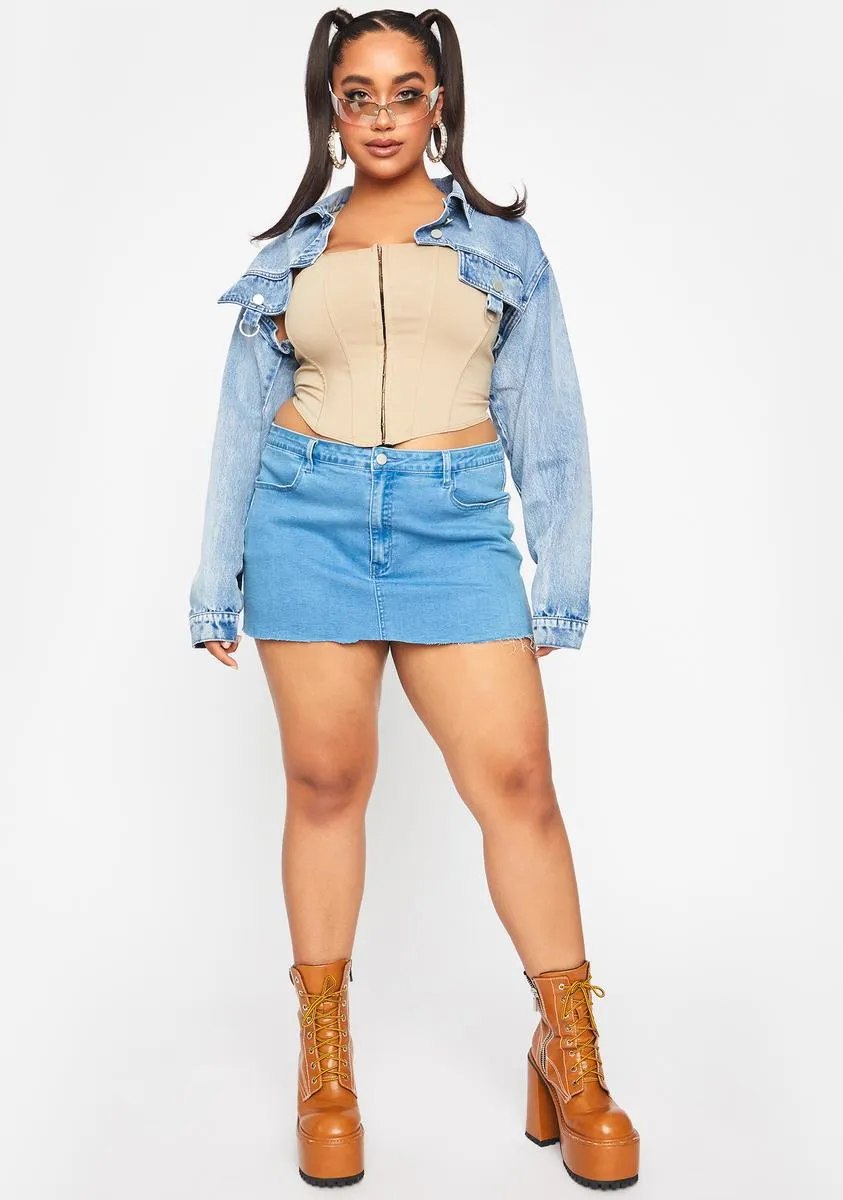 Plus Down For It Corset Top sold by Dolls Kill product image thumbnail 3