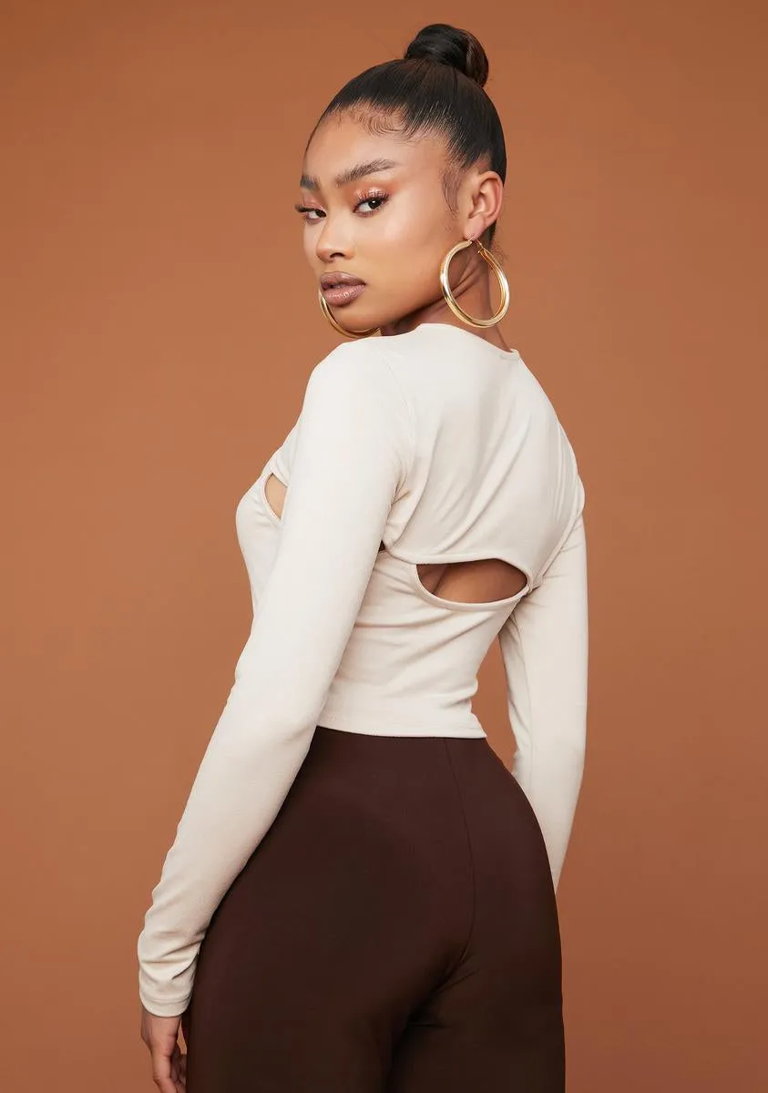 Beginner's Luck Cutout Crop Top sold by Dolls Kill product image thumbnail 4