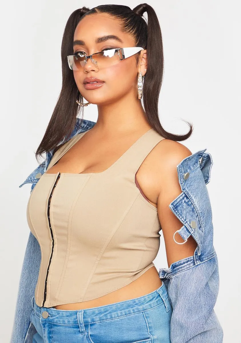 Plus Down For It Corset Top sold by Dolls Kill product image thumbnail 2