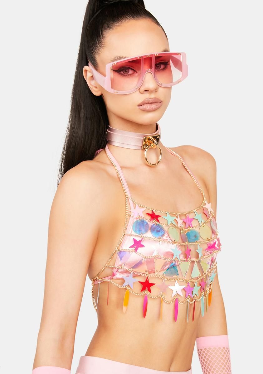 Keep Wishing Chain Top sold by Dolls Kill product image thumbnail 2