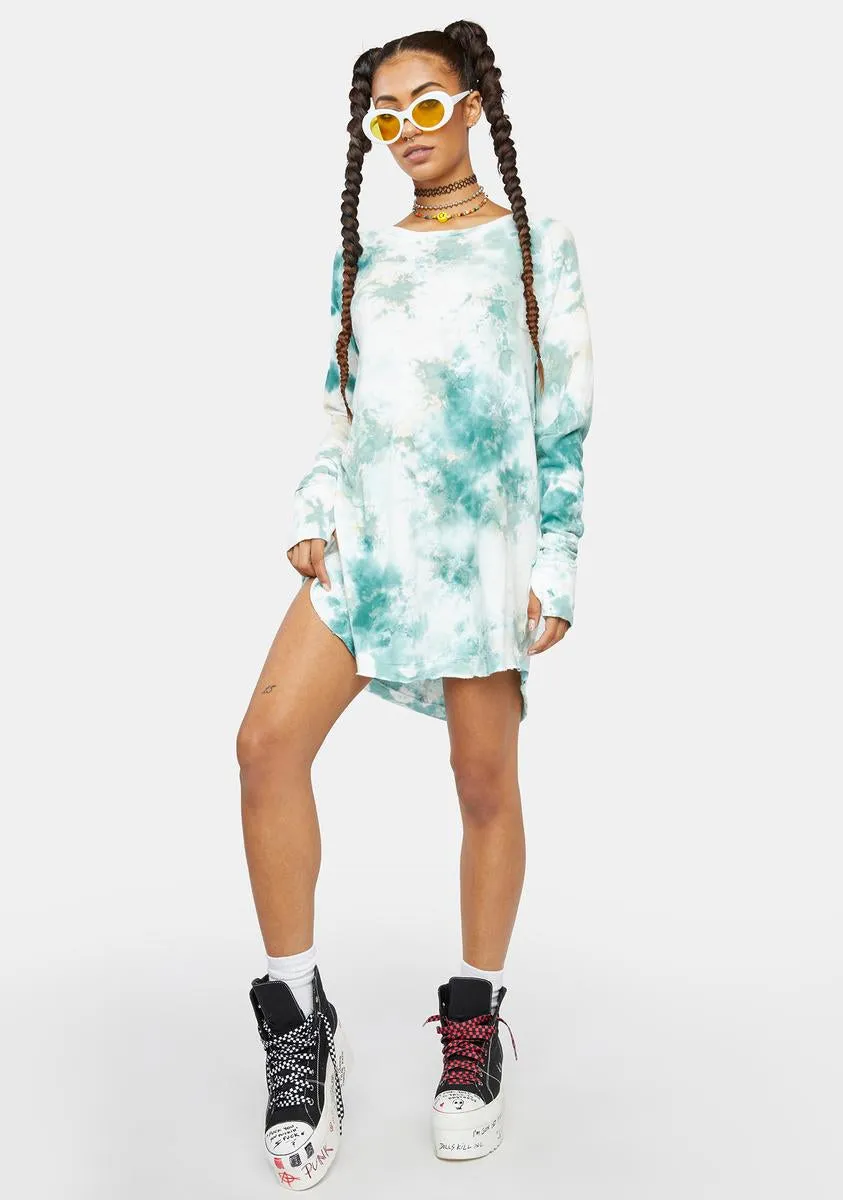 Marine Combo Washed Arden Tee sold by Dolls Kill product image thumbnail 3