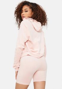 Blush Bounce Back Velour Lounge Set sold by Dolls Kill