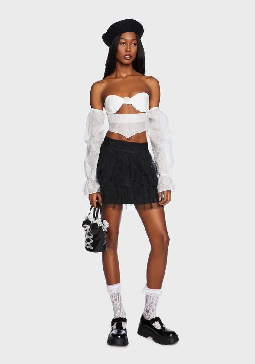 Runway Maker Cut Out Top sold by Dolls Kill product image thumbnail 5