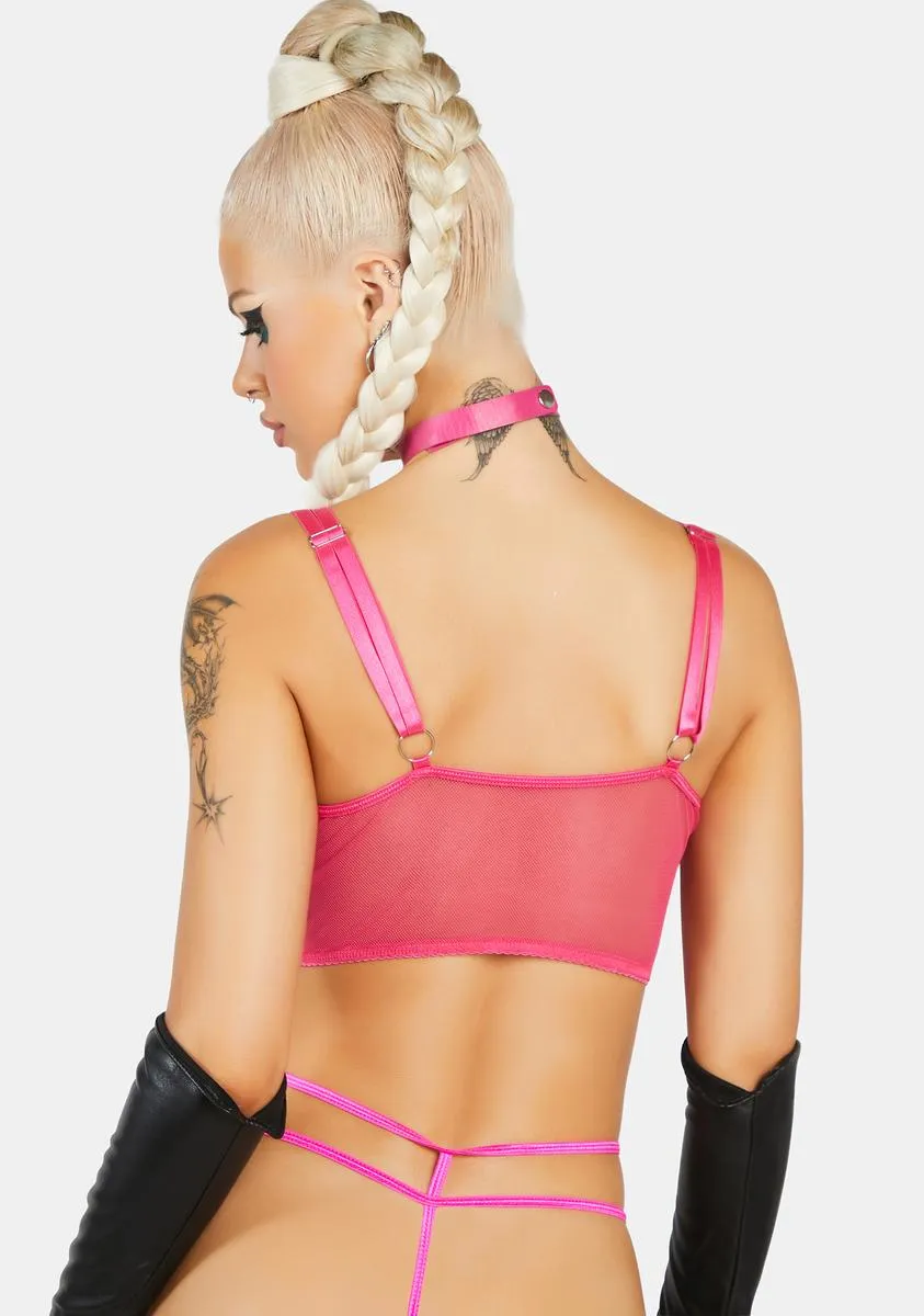 Take A Peek Lace G-String sold by Dolls Kill product image thumbnail 4