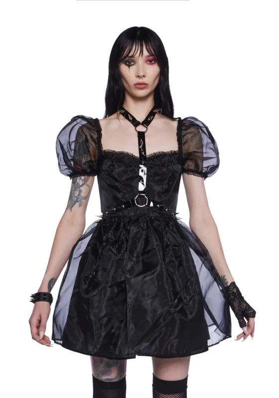 Hell On Earth Harness Dress sold by Dolls Kill