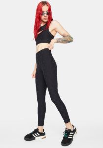 Counting Constellations High Waist Leggings sold by Dolls Kill