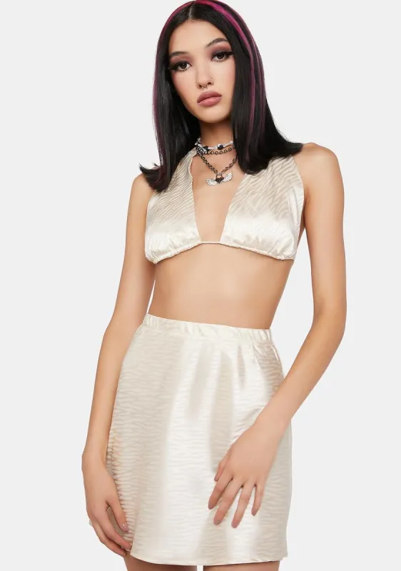 Time To Shine Skirt Set sold by Dolls Kill