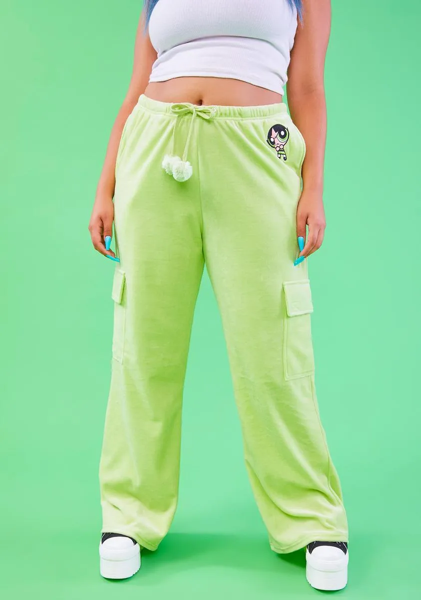 I'm Ur Twisted Sister Velour Cargo Pants sold by Dolls Kill