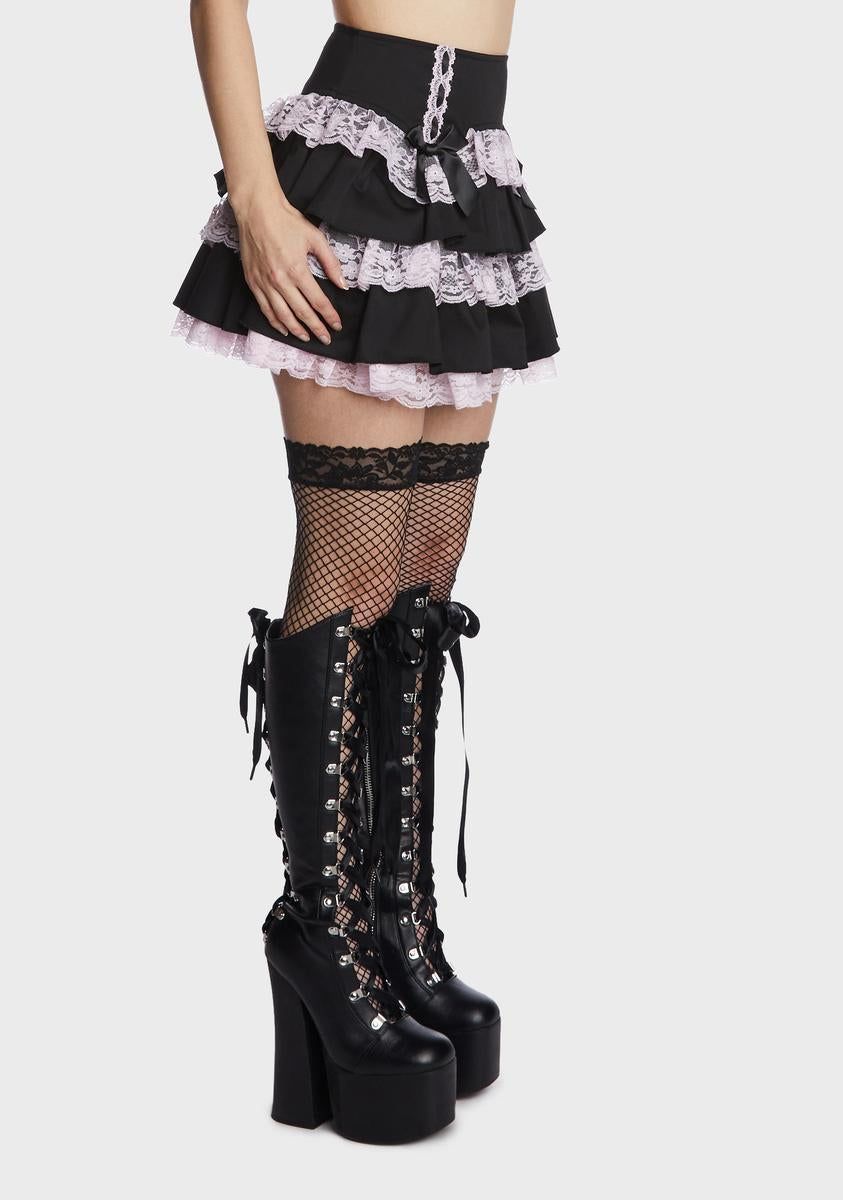 The Cake Topper Mini Skirt sold by Dolls Kill product image thumbnail 4