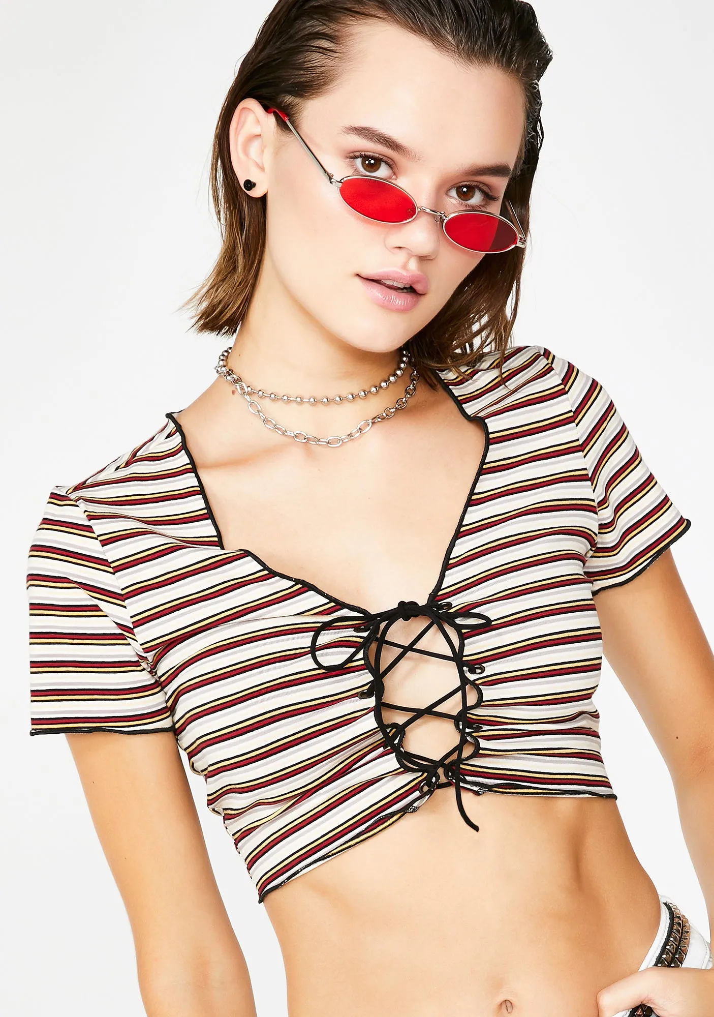 Magnetic Bae Crop Top sold by Dolls Kill product image thumbnail 2