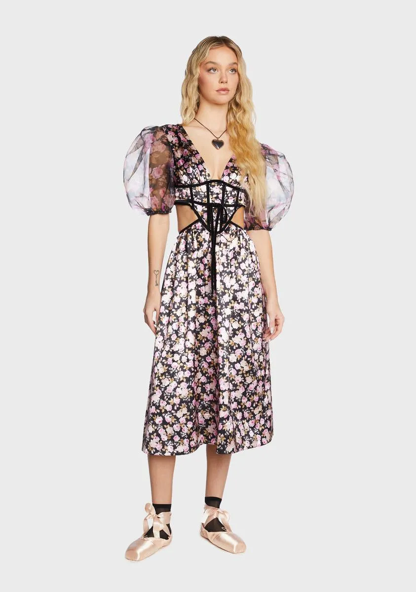 Maddison Midi Dress sold by Dolls Kill product image thumbnail 5
