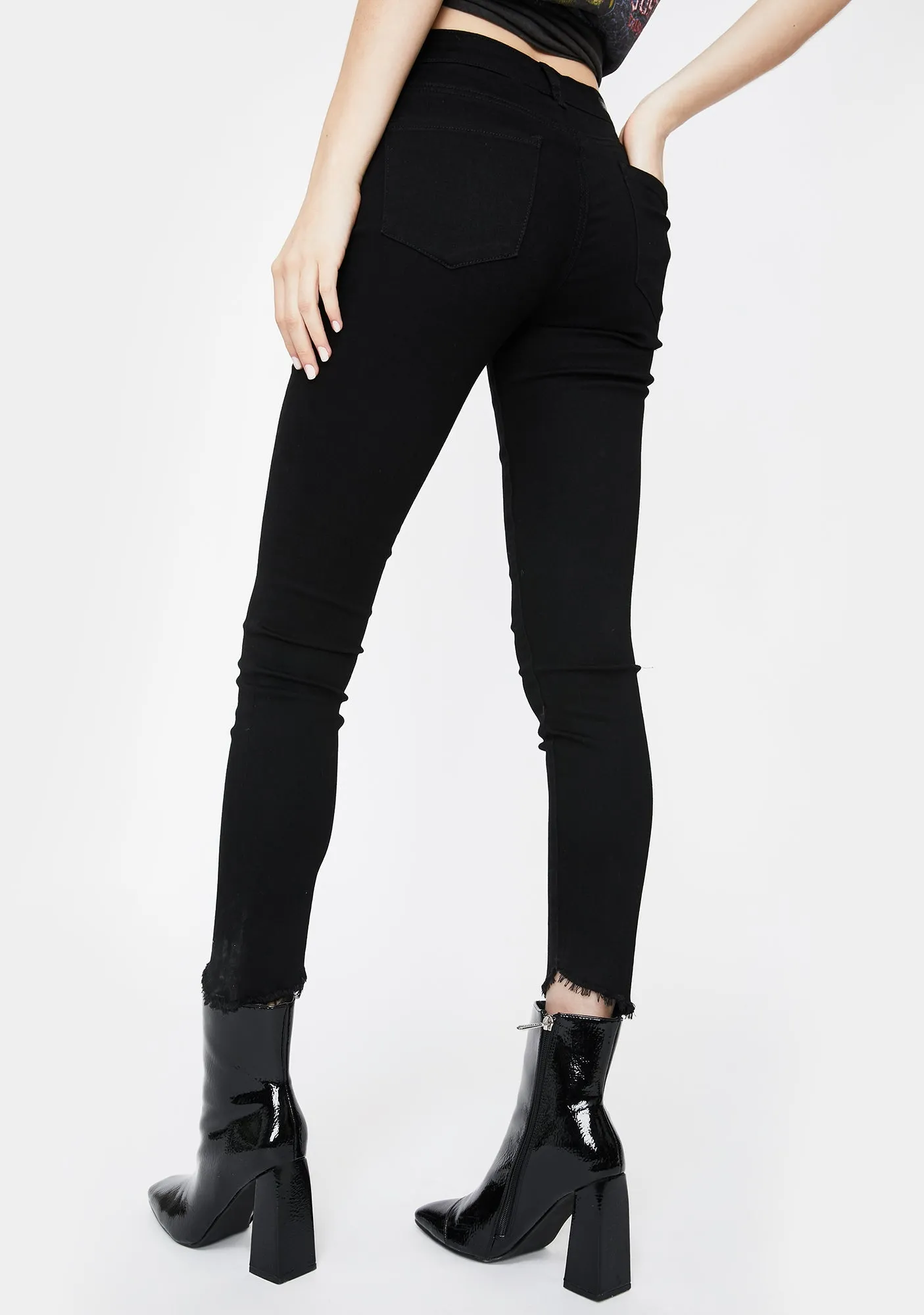 Jet Suzy Skinny Jeans sold by Dolls Kill product image thumbnail 4