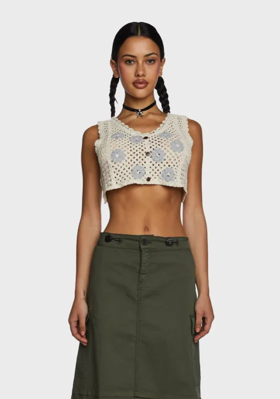 Blossom Bliss Crop Top sold by Dolls Kill