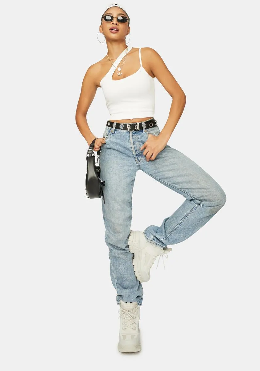 Chill Location Sent Asymmetrical Crop Top sold by Dolls Kill product image thumbnail 3