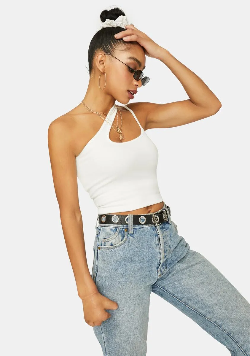 Chill Location Sent Asymmetrical Crop Top sold by Dolls Kill product image thumbnail 2