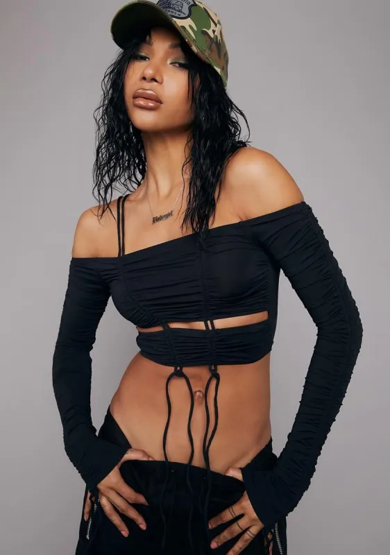 Undercover Lovers Off Shoulder Top sold by Dolls Kill