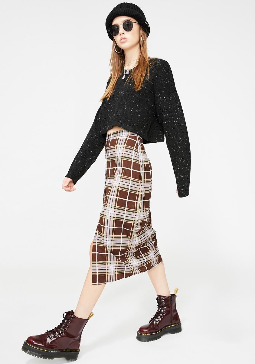 Kaisa Plaid Skirt sold by Dolls Kill product image thumbnail 2