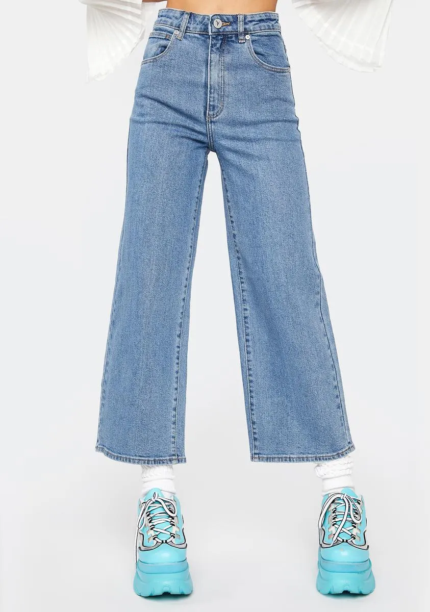 Georgia Street Aline Crop Jeans sold by Dolls Kill