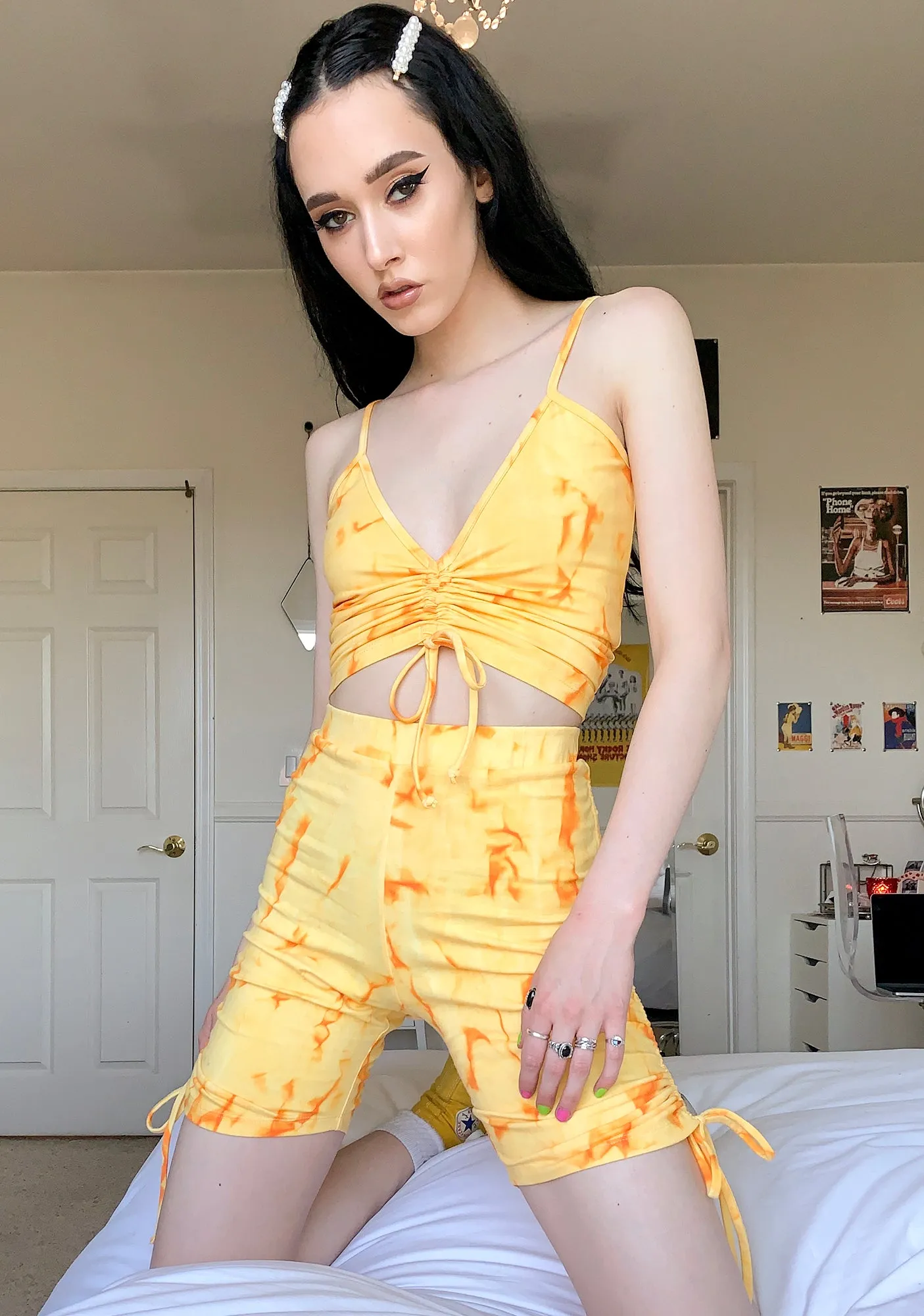 Island Life Ruched Top sold by Dolls Kill product image thumbnail 2