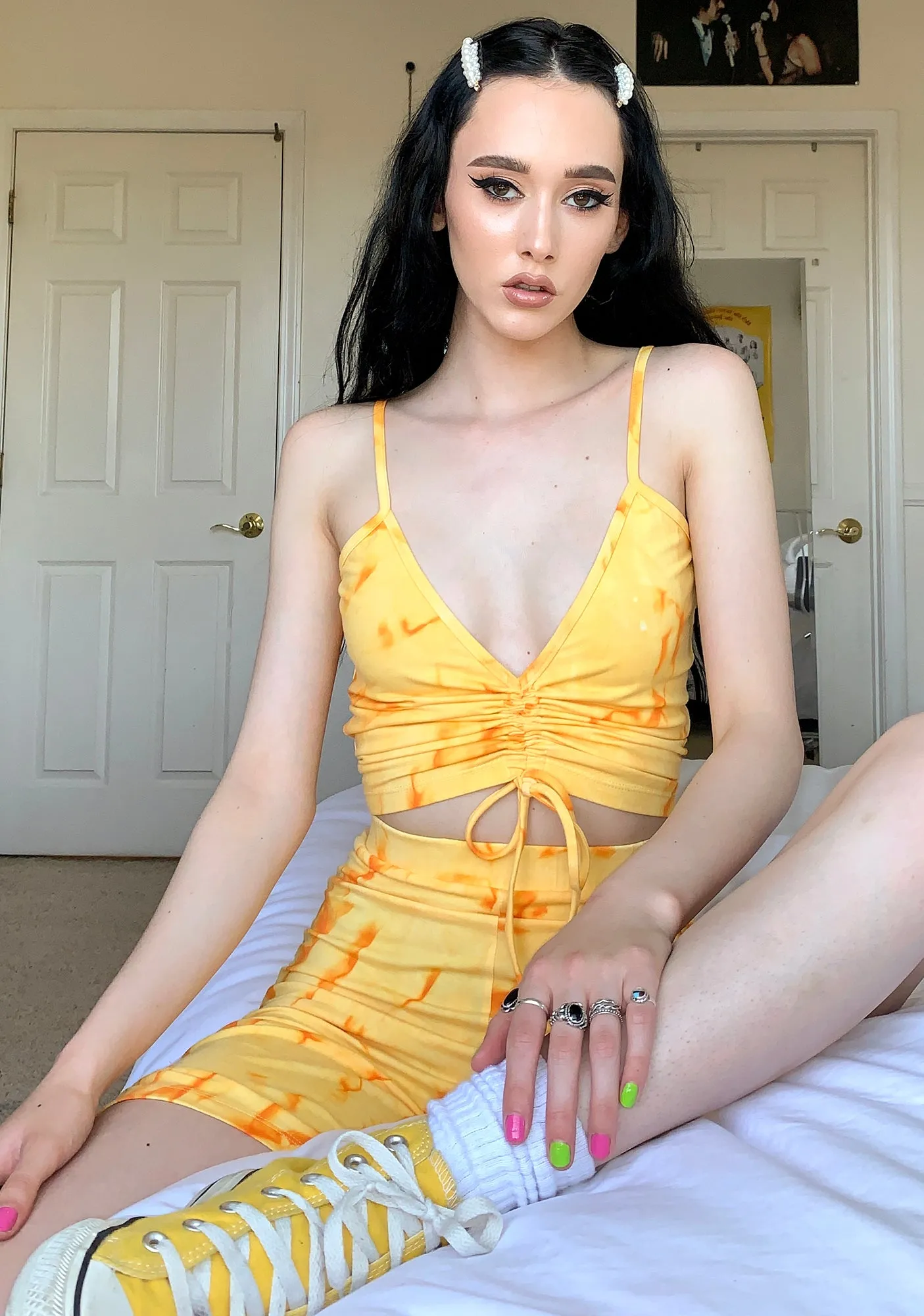 Island Life Ruched Top sold by Dolls Kill product image thumbnail 3