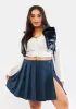 Plus Playing The Field Pleated Skirt sold by Dolls Kill