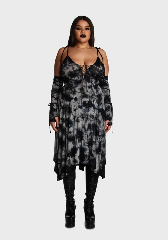 Plus New Dawns Maxi Dress sold by Dolls Kill